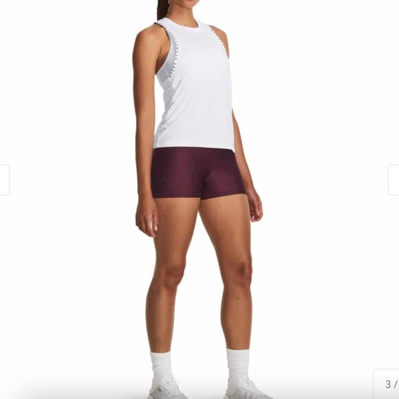 Under Armour Women's Armour Mid Rise Shorty - Picture 1 of 11
